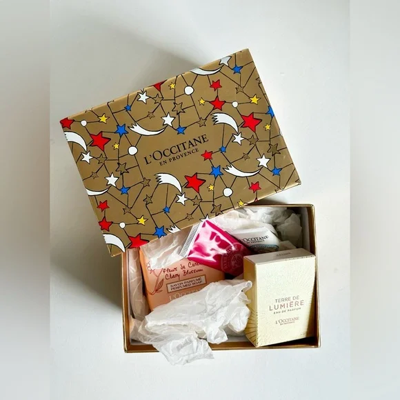 L'OCCITANE Holiday Gift Box 6PC Bath & Body Set [New in Box] - Picture 3 of 3